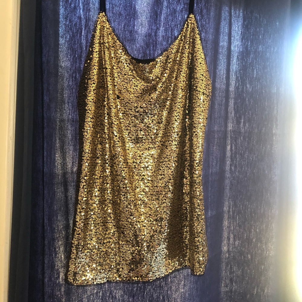 Sequin cami